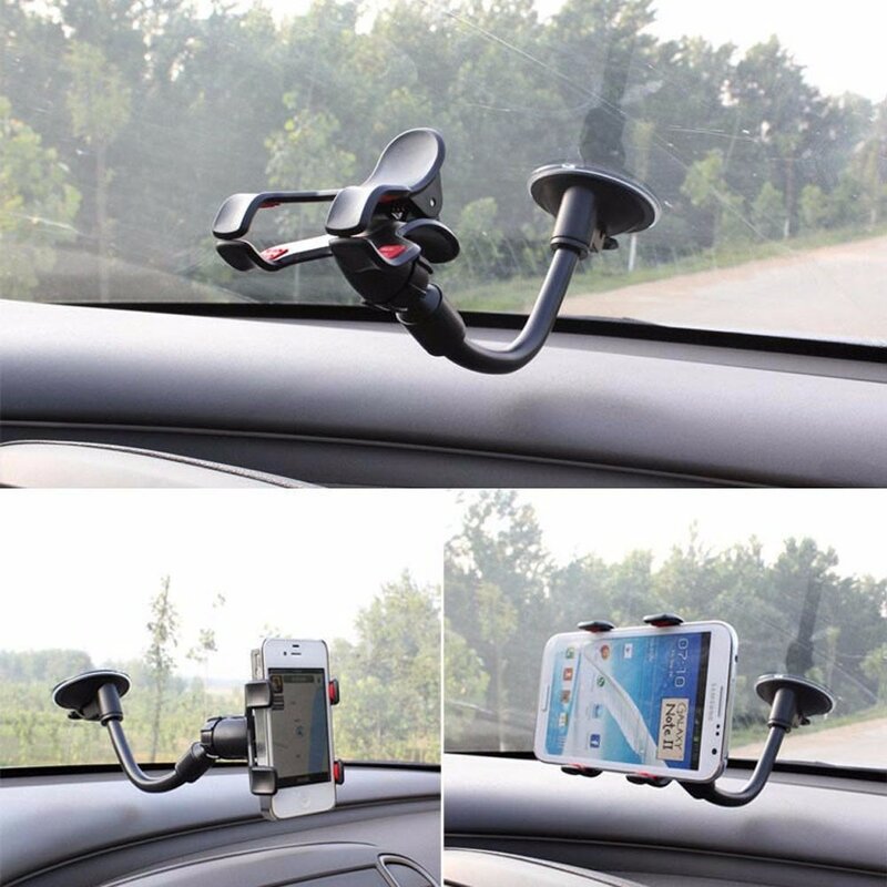 Soporte Soporte Para Teléfono Móvil GPS 1 xUniversal 360 ° Giratorio Montaje en Parabrisas Auto