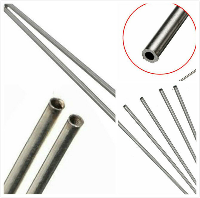 1-5 pezzi tubo capillare in acciaio inossidabile 304 resistente alla corrosione diametro esterno 2-12mm, lunghezza 250mm