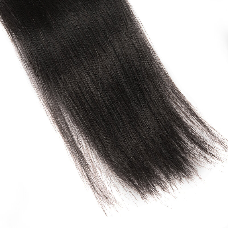 Aplique de cabelo humano peruano virgem 3 pçs, mechas de extensão, produtos djsbeauty
