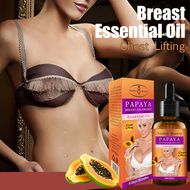 Huile essentielle pour agrandissement du sein, beauté pour femmes, crème pour les seins, Massage, lifting du buste
