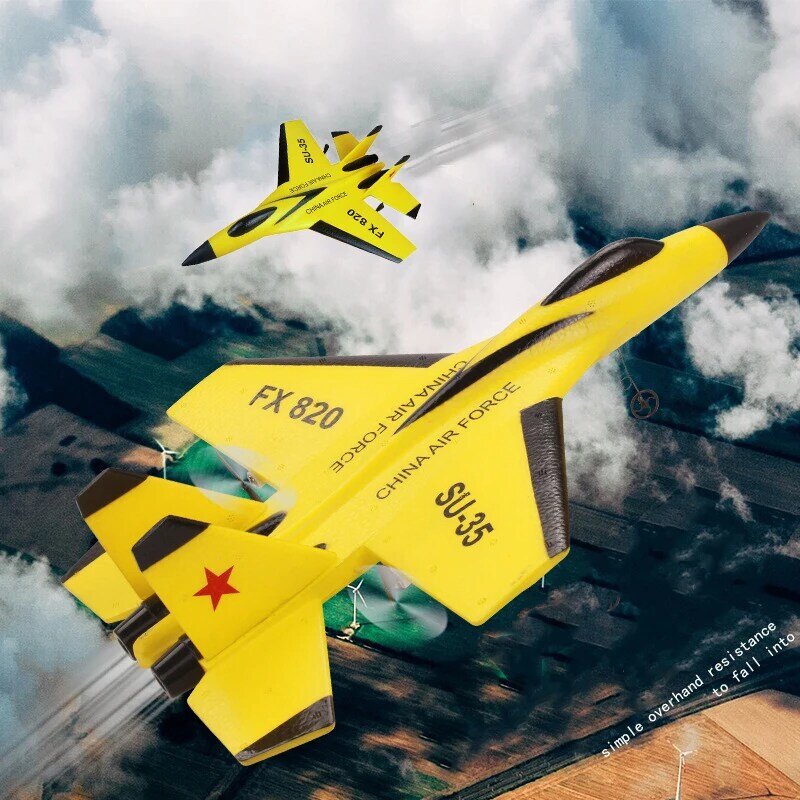 SU-35 2.4G aliante aereo principiante aereo elettrico telecomando aliante aereo Kit Aircraf RTF aereo UAV EPP schiuma giocattoli regalo
