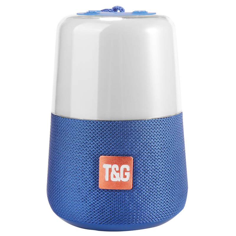 TG168 Fashion Speaker Flash LED Light Portable Bluetooth Speakers Waterproof Small Soundbar Support FM Mic AUX USB TF Card