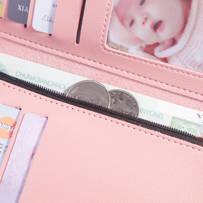 JIFANPAUL 2020 nowy portfel damski długi moda trzykrotnie gniazdo wielu kart duża pojemność portfel portmonetka kobiet portfel