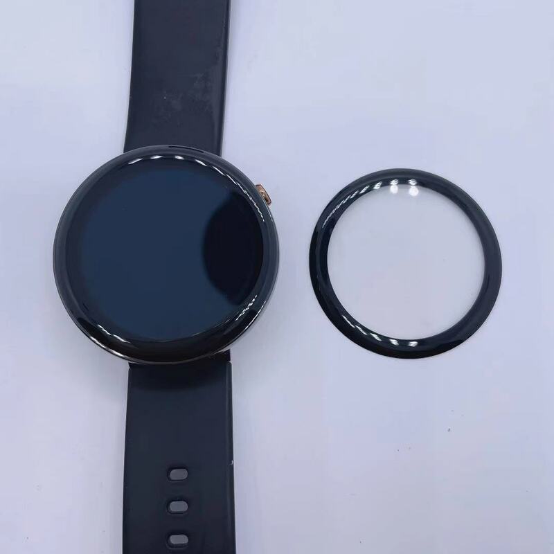 Película compuesta curvada 3D para reloj inteligente Huami 2, película compuesta curvada de pantalla completa para reloj inteligente Huami 2, accesorios para reloj
