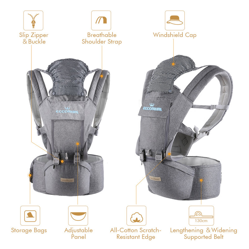 Multifunctionele Baby Carrier Hip Seat Ademend Ergonomische Voor Baby Carrier Baby Rugzak Hip Seat Carrying Kinderen