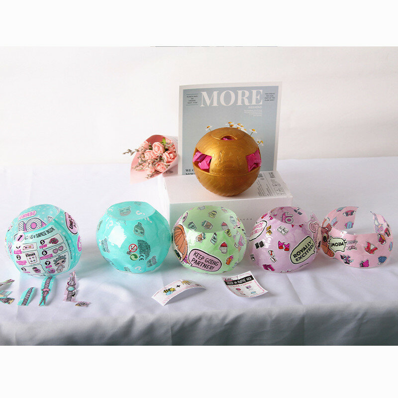 L.O.L. Verrassing! Lol Poppen Verrassing Speelgoed Mooie Haar Pop Generatie Diy Poppenhuis Meubels 3D Houten Kids Verjaardagscadeautjes