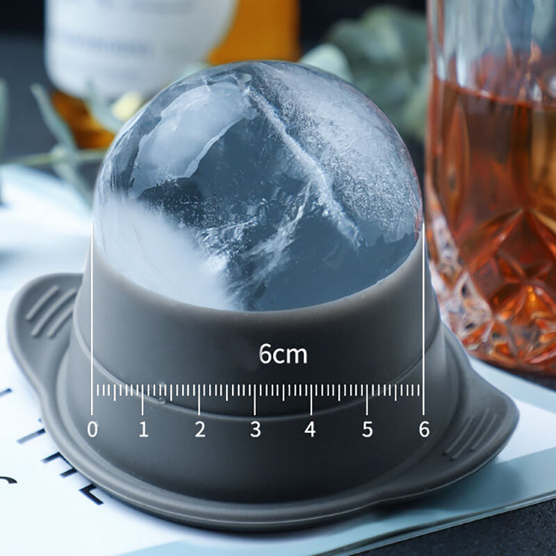 De silicona esfera cubo de hielo molde de cocina apilable lenta fusión de bola de hielo redondo jalea hacer molde para cóctel bebida whisky machine à glacons machine a glaçons appareil à glace ijs machine