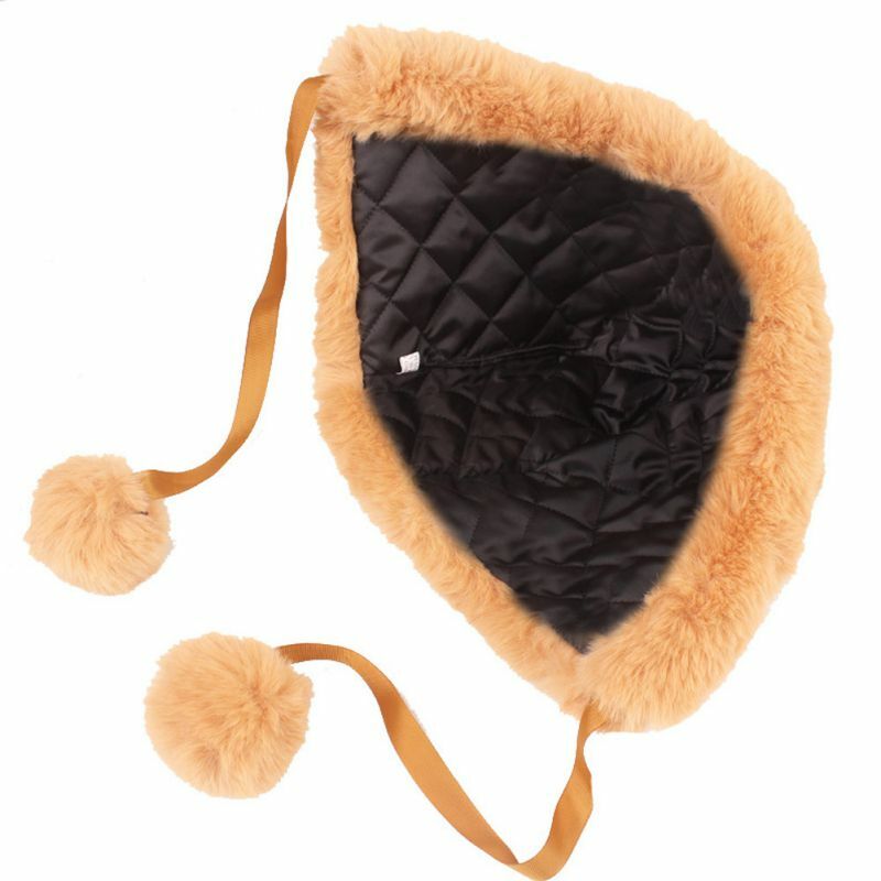 Inverno bonito quente trapper chapéu para mulher à prova de vento proteção de orelha flaps feminino bombardeiro pele chapéus