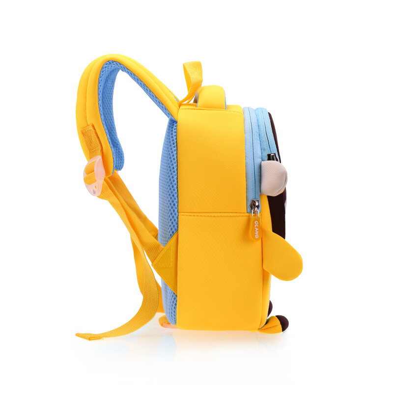 GREATOP 2021 nowy 3D dzieci torby szkolne dla dziewczynek chłopiec plecaki dla dzieci przedszkole Cartoon zwierząt Toddle plecak dla dzieci