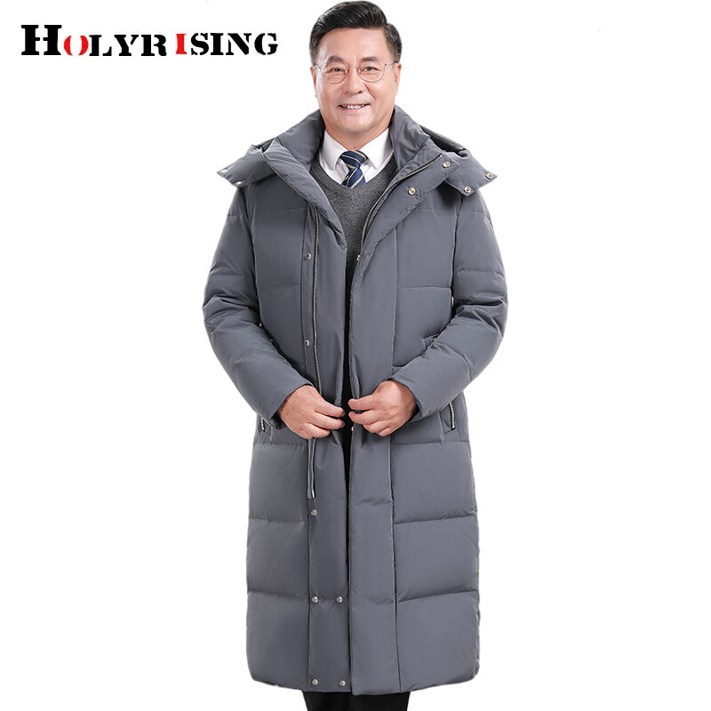down jackets for men long thicken warm coats winter zipper plumifero mujer comfortable windproof hooded casual overcoats 19620