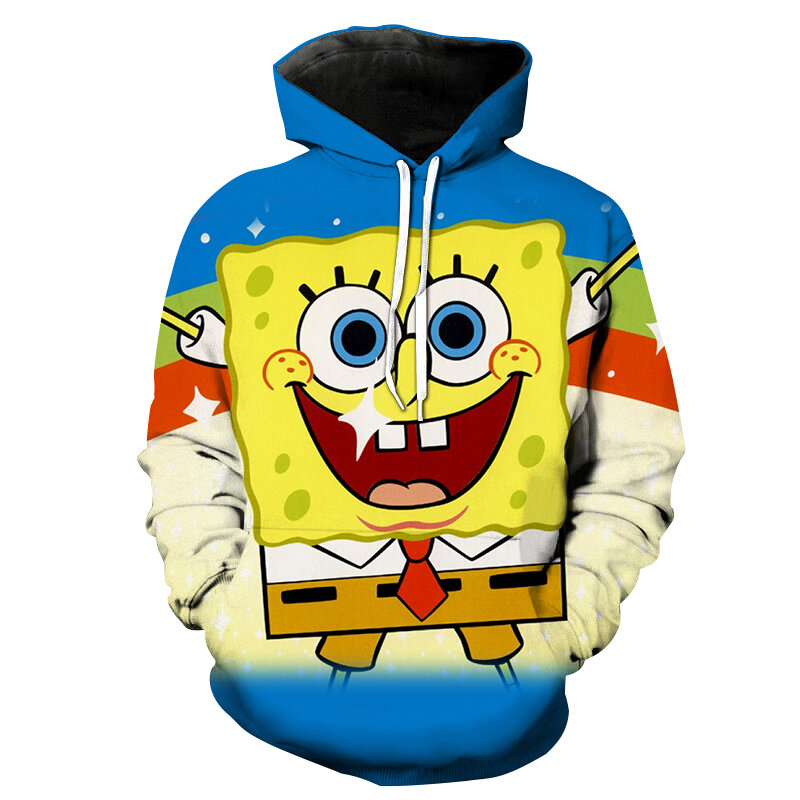3D graphics smiley sports hoodie Polyester 3d printed cartoon hoodie The new four seasons hot-selling pullover Men's jacket