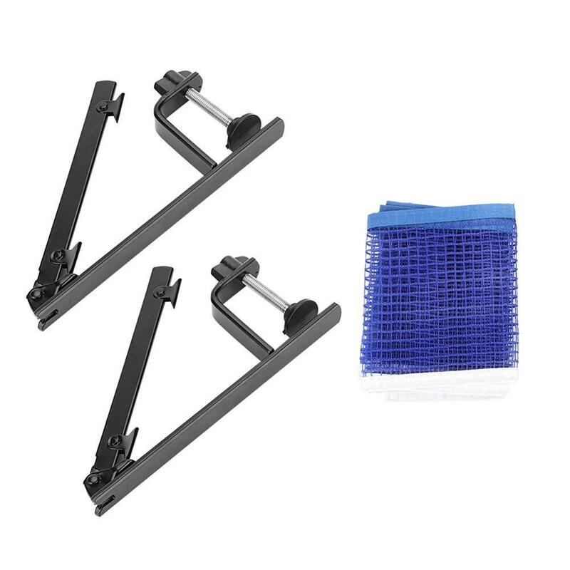 Professional Standard Table Tennis Mesh Net Ping Pong Table Net Rack Kit Table Tennis Accessories Clamp Types