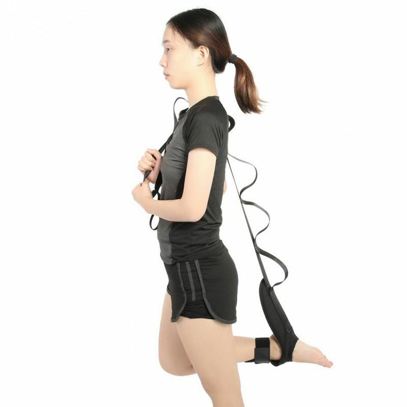 حزام اليوجا المرن للياقة البدنية ، وأربطة الكاحل المساعدة ، ومضادة للجاذبية ، وإكسسوارات الأرجوحة الهوائية