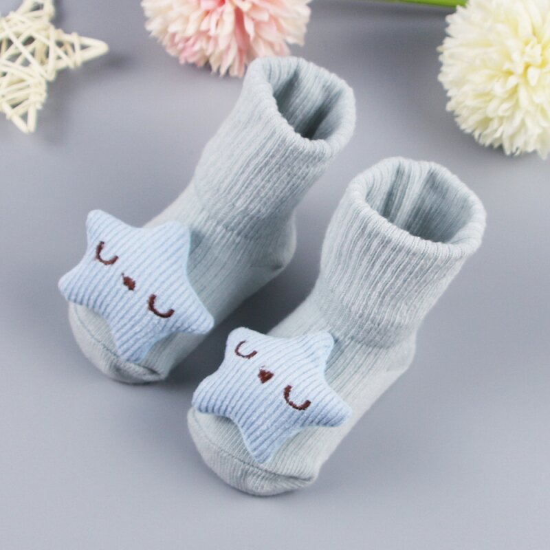 Носки трикотажные для новорожденных девочек и мальчиков