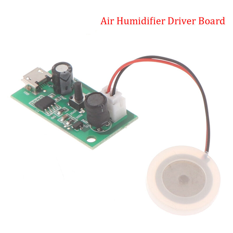 Brand New2pc USB Mini Humidifier DIY Kit Mist Maker Driver Circuit Board Fogger Atomization Film Atomizer Sheet Mini Oscillating