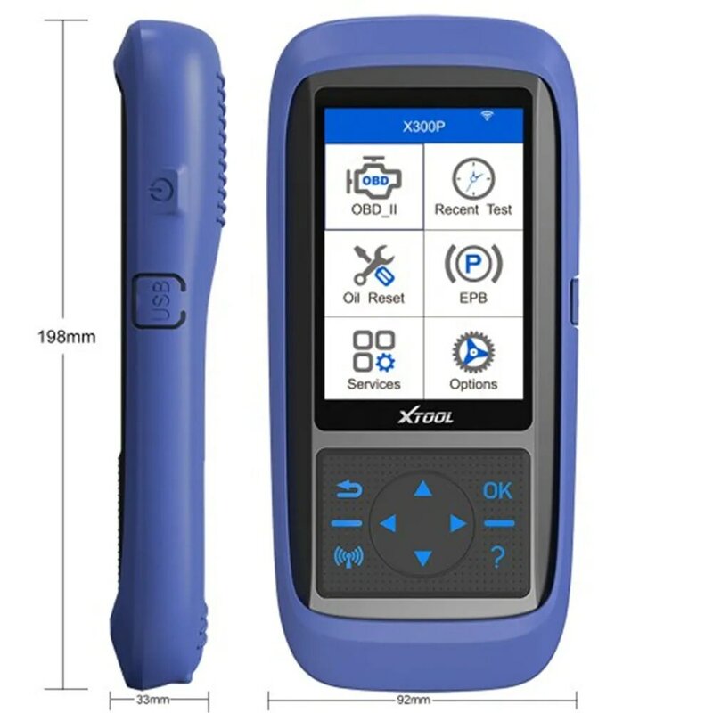 XTOOL X300P X300 P Diagnostic & Reset Tool with 16 Special Functions Update Online