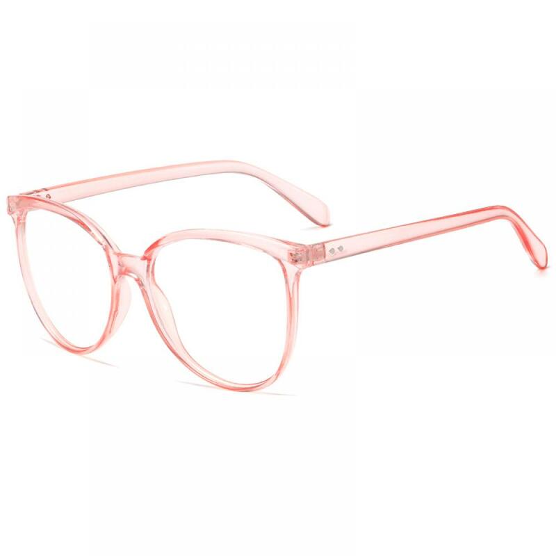 UV 차단 안경 프레임, 남성 빈티지 안티 블루 라이트 안경, 여성 고양이 눈 컴퓨터 게임 대형 광학 안경