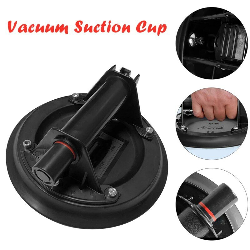 8inch Vacuum Suction Cup with Handle Heavy Duty Vacuum Lifter for Glass Tile Stone Carry Heavy Duty Manual Lifting Handling Tool