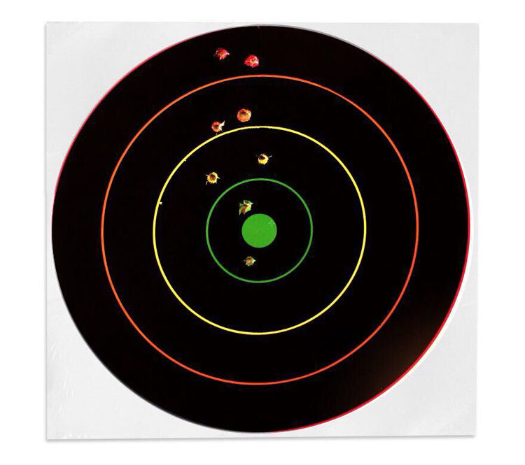 10Pcs adesivi Target autoadesivi per tiro, caccia, tiro con l'arco