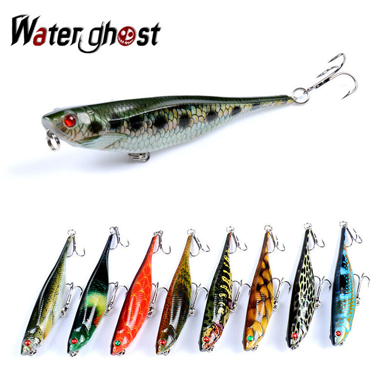 High Quality Classic Painted Bait 9.9 Cm / 9.9 G Water Surface Pencil Lure Bionic Bait Fishing Bait top water lure  fishing