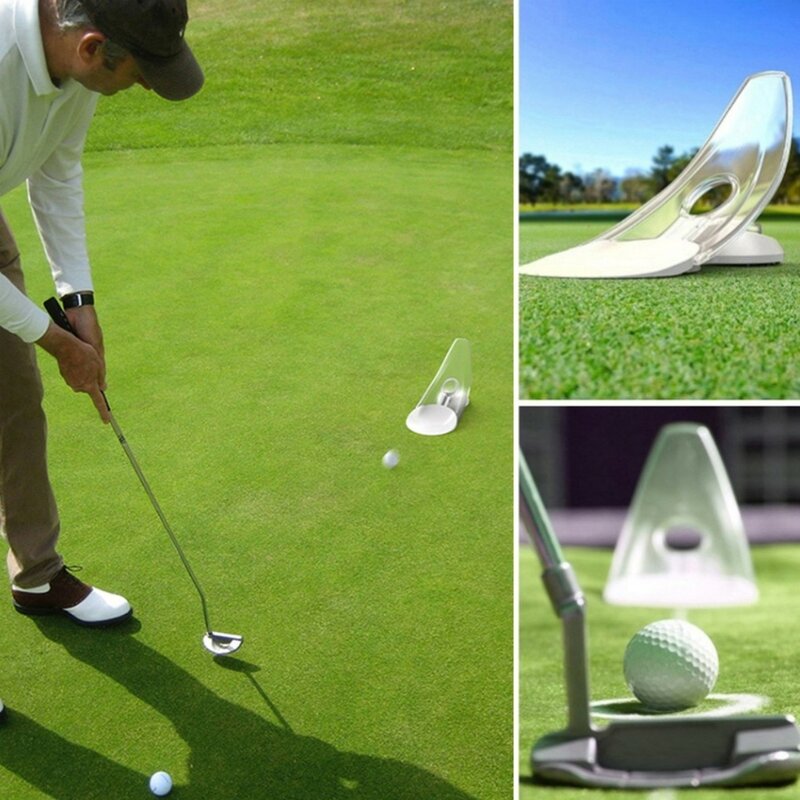Jiahang Pressure Putting Golf Trainer Aid Office Home Carpet Practice Putt Aim For Golf Pressure Putt Trainer
