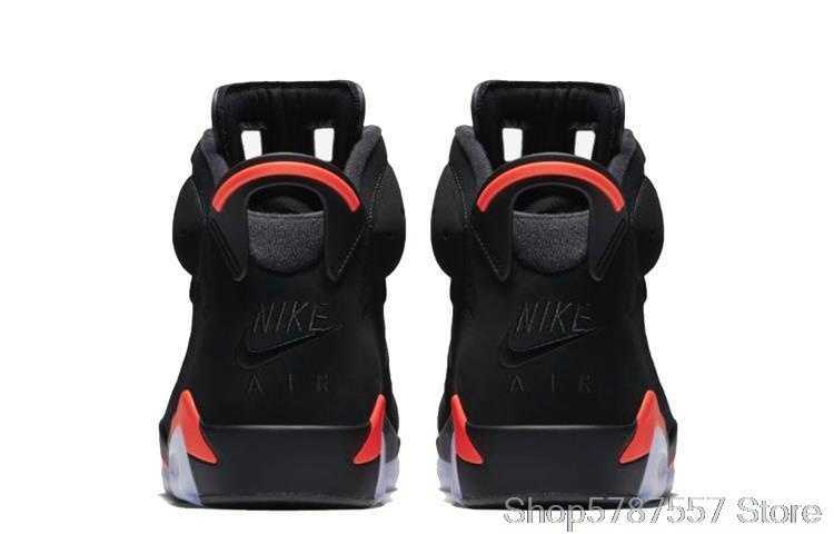 Nike Air Jordan 6 Noir Infrarouge And 2019 Basketball Pour Hommes Chaussures Original Skin Jordan Man Mand Chaussures Fairy