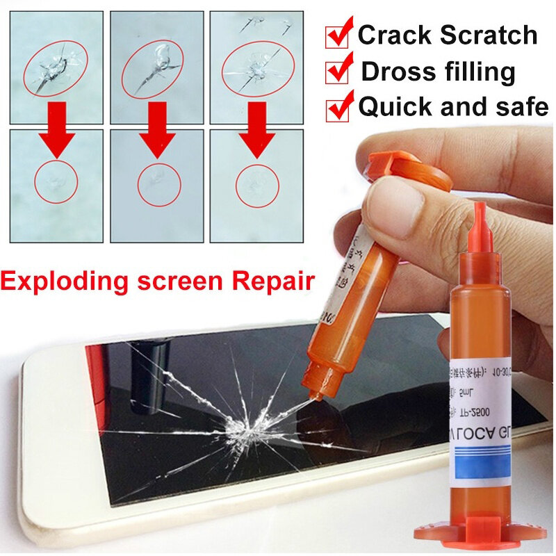 1pcs UV Glue Optical Clear Adhesive UV Glue Cell Phone Repair Tool for Mobile Phone Touch Screen Repair