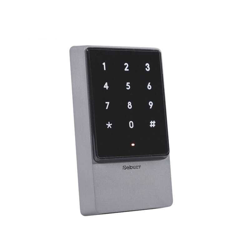 방수 IP68 125khz 듀얼 RFID 금속 터치 키패드 2000 사용자 카드 판독기 Standlone 도어 잠금 시스템