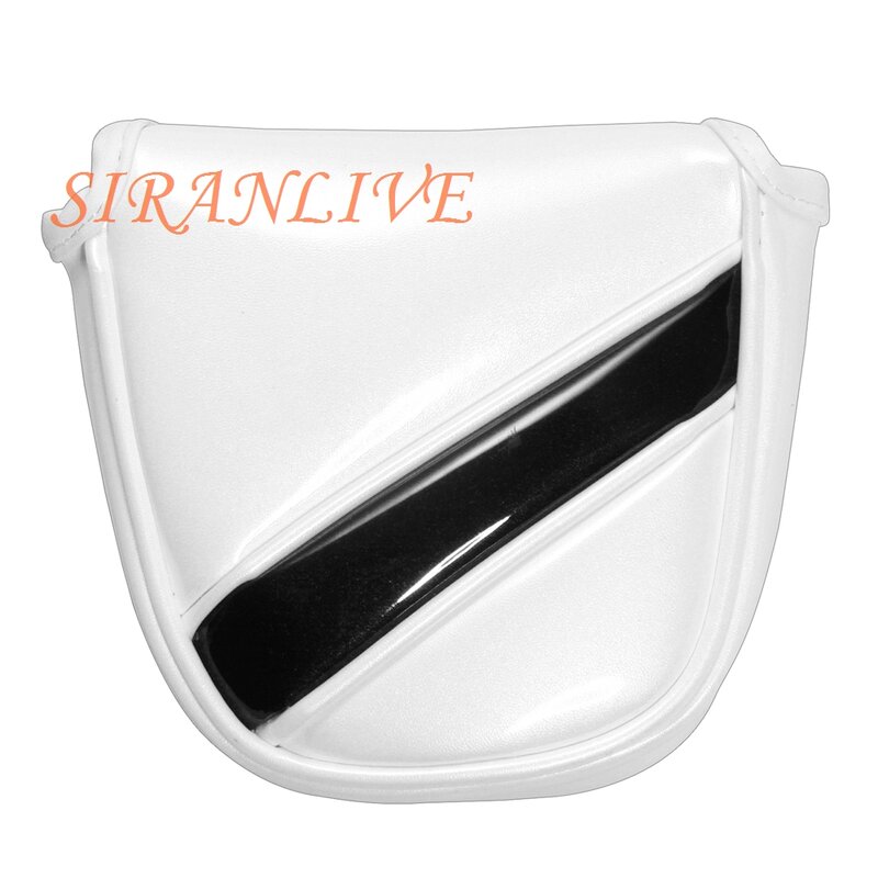 Fechamento magnético personalizado golfe mallet putter cobre headcover couro sintético multi estilo cor