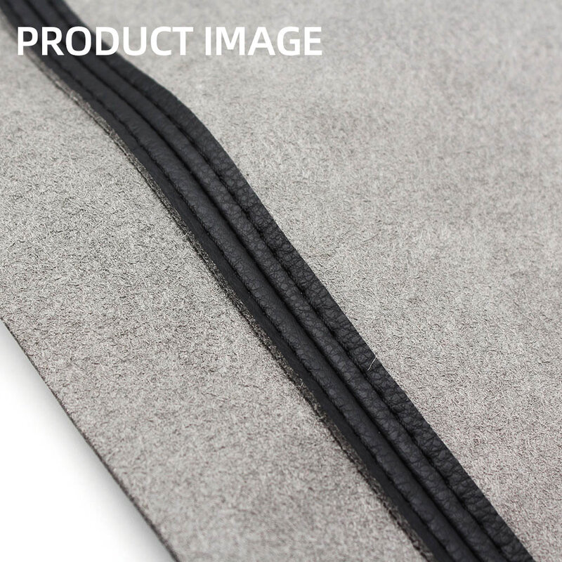 Dasbecan Car Door Handle Armrest Panel Microfiber Leather Trim Cover For Skoda Octavia 2007 2008 2009 2010 2011 2012 2013 2014