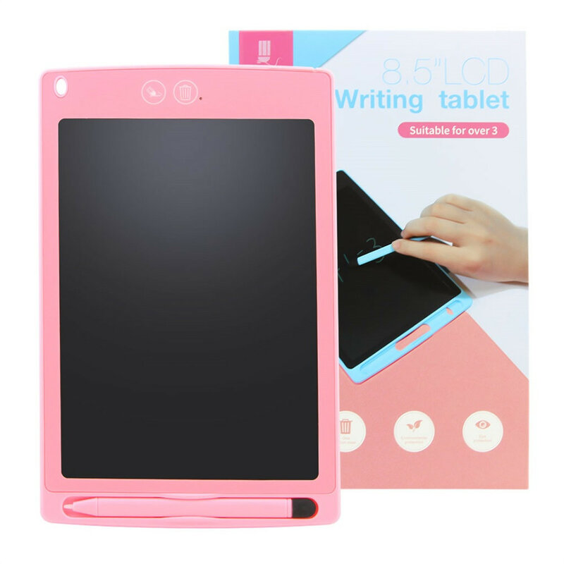 Tablette d'écriture LCD 8.5 pouces électronique numérique électronique graphique planche à dessin Doodle Pad avec stylet stylo cadeau pour les enfants