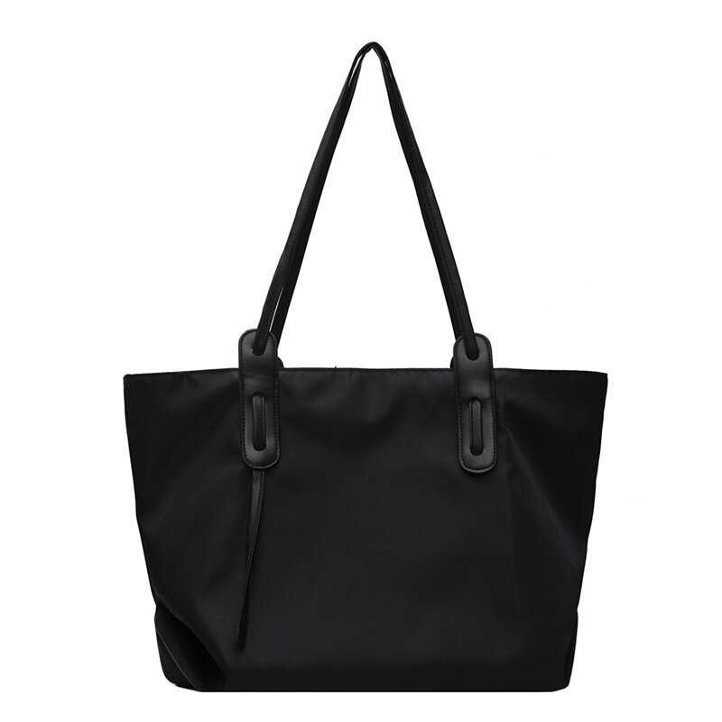 2020 nowy Nylon damskie torby na ramię ze skóry kobiet torby torebki jesień i zima duża pojemność moda prosta Tote torby