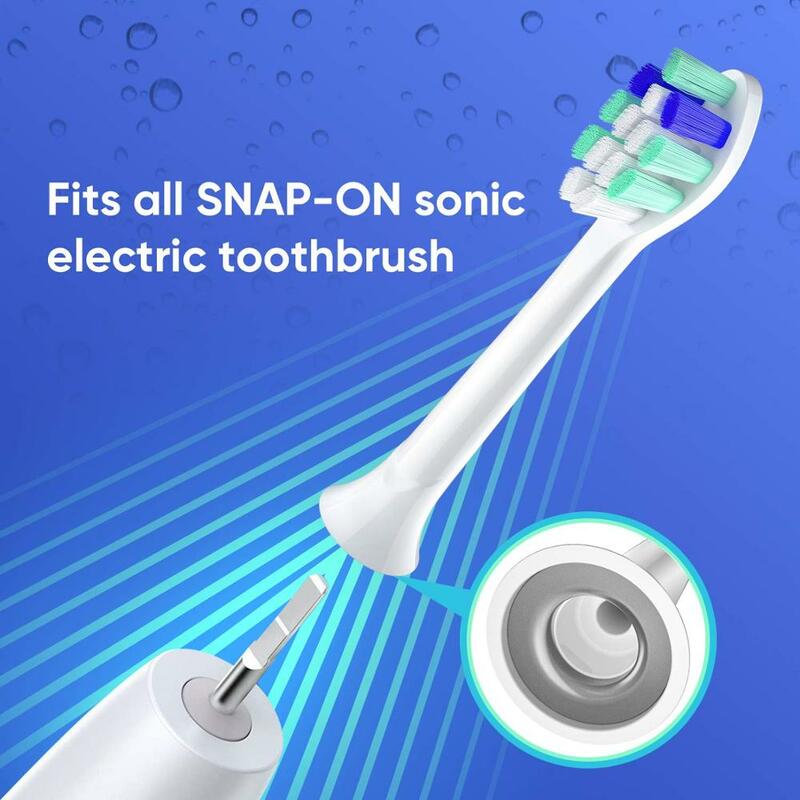 Cabeças de escova de substituição para ph sonicare c2 hx9023 escova de dentes elétrica, se encaixa sonicare 2 series, 3 series, flexcare ilips