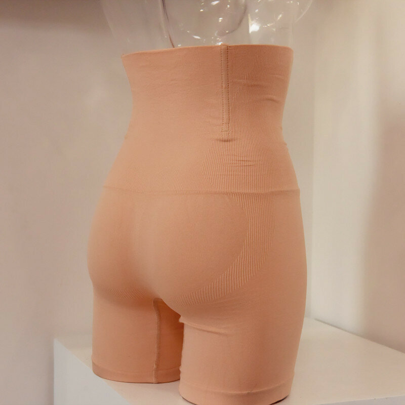 Bóxer moldeador de cuerpo de gran tamaño para hombre, ropa interior de cintura alta, adelgazante, bolsa de algodón, potenciador de caderas, 2020