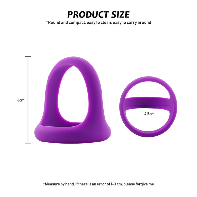 EXVOID-Anillo de silicona para erección de pene para hombres, Juguetes sexuales de eyaculación, anillo elástico para pene, cierre para escroto, tienda sexual de gran tamaño
