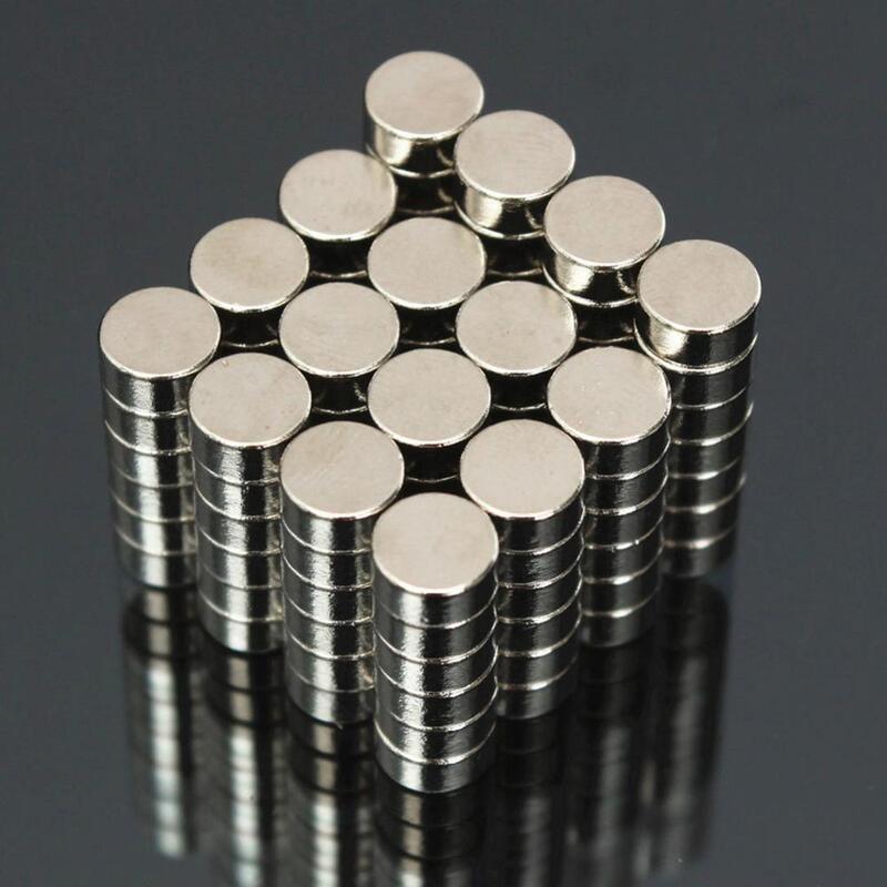 100 pz 6x3mm N50 Super Strong Round Disc Blocks magneti al neodimio terre Rare mestieri del frigorifero per l'elettronica del campo acustico