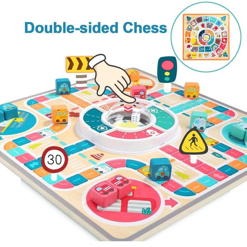 Kids Toys Flying chess 4 6 years old parent child interactive game chess board children's board game toys puzzle jump checkers