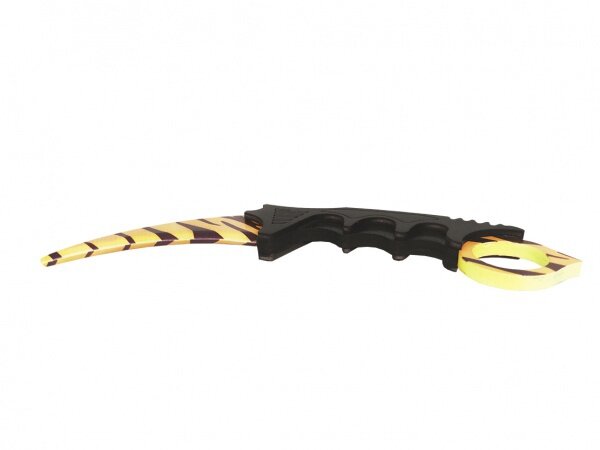 WOODFUN Kerambit made of wood tiger tooth, Butterfly knife, Knife cs go, wooden knife, Bayonet knife, karambit wooden knife, Training butterfly knife, cs go hunting knife, Folding knives, toy knife, Push knives