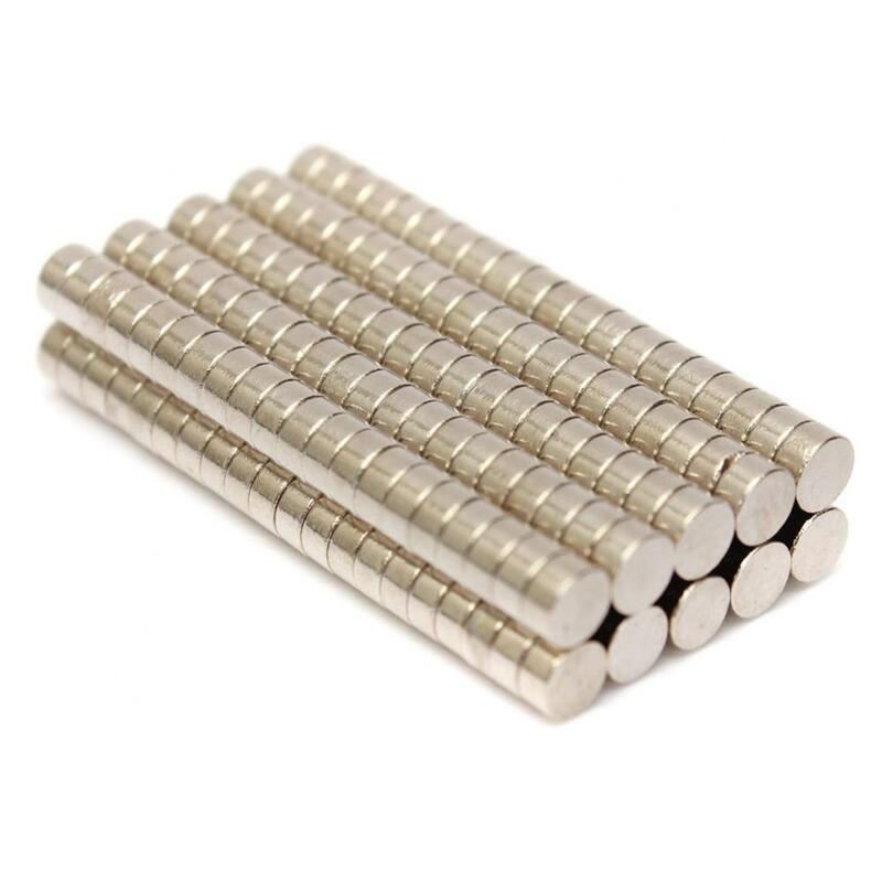 200Pcs 3x1.5mm N35 Strong Round Cylinder Blocks Rare Earth Neodymium Magnets Fridge Crafts For Acoustic Field Electronics