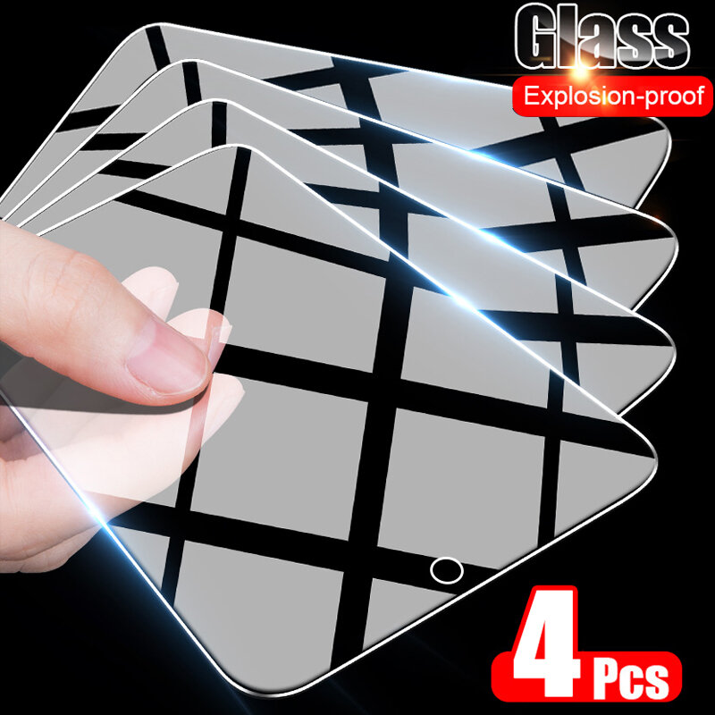 4Pcs Tempered Protective Glass For Huawei P20 P30 P40 Lite P Smart 2019 Screen Protector For Huawei Mate 30 20 Lite P20 Pro Film