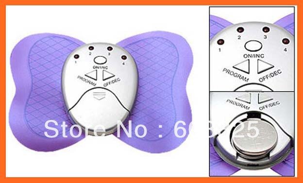 Mini Losing Weight Slimming  Butterfly Massager  Electronic Body Arm Chest Muscle Massager