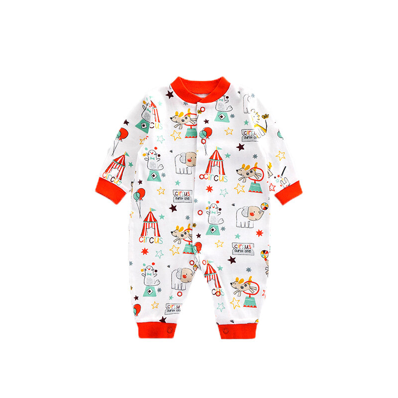 Mini Car Spring Autumn Baby Rompers Newborn Baby Clothes For Girls Boys Long Sleeve cotton Jumpsuit Baby Clothing Kids Outfits