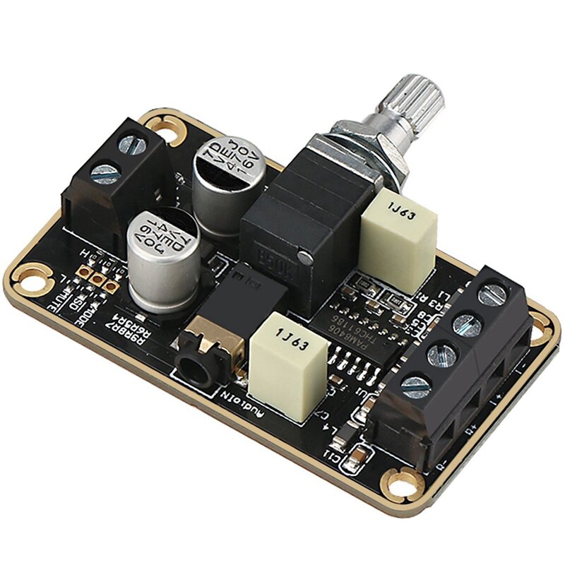 Amplifier Board, Pam8406 Digital Power Amplifier Board 5W+5W Immersion Gold Stereo Amp 2.0 Dual Channel Mini Class D D