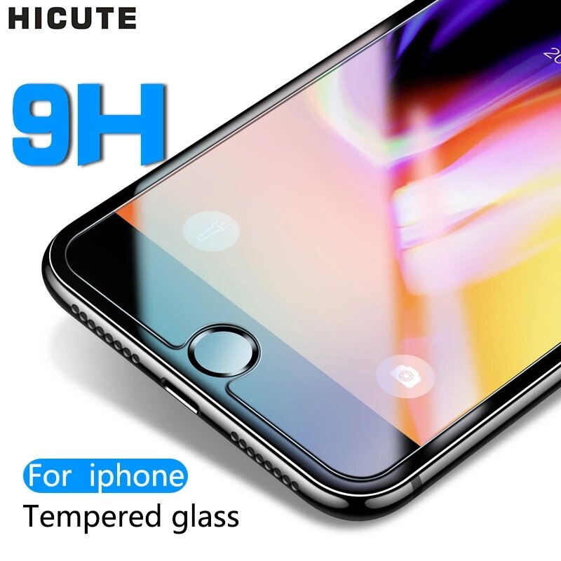 9 h vidro temperado para iphone 7 8 6s plus 11pro xs max xr vidro iphone 6 7 8 x protetor de tela de vidro iphone não 7 8 6s
