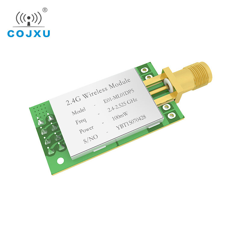 10 teile/los SPI nRF24L01 PA LNA 2,4 GHz rf Wireless Modul E01-ML01DP5 2,5 km IOT rf Sender Empfänger mit Schild für Arduino