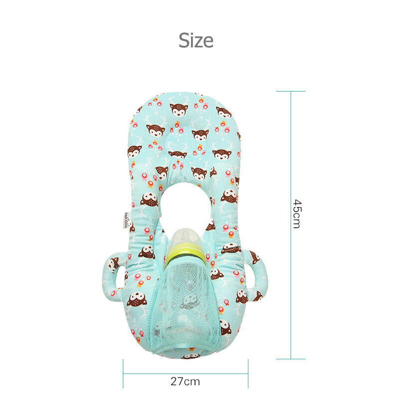 Bébé alimentation oreiller infantile porte-bouteille soutien auto-allaitement coussin coton main libre enfant en bas âge lait alimentation porte-bouteille Pad