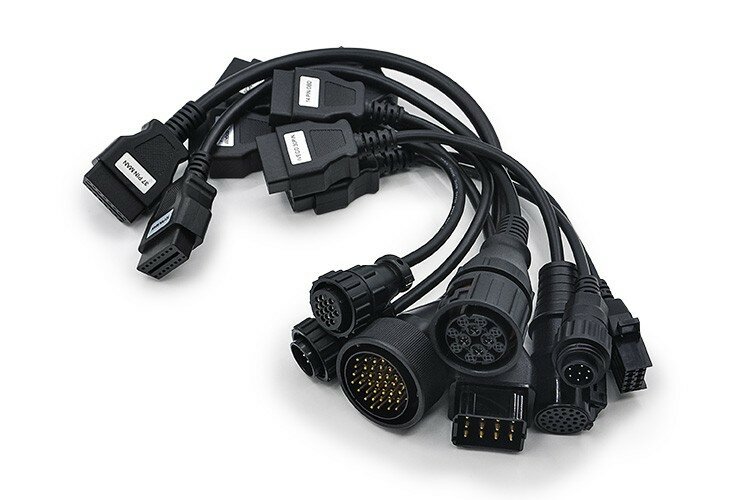 Автомобильные кабели для CDP TCS Pro multidiag pro OBD2 OBDII полный набор грузовик кабели сканирования 8 шт. автомобильный адаптер для грузовиков соединит...