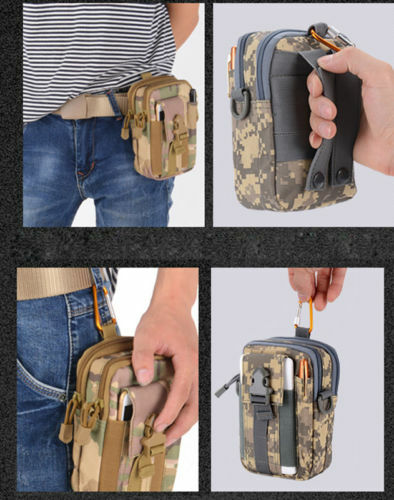 Best selling fashion sports travel bag outdoor camping belt bag military tactical bag coin purse belt bag