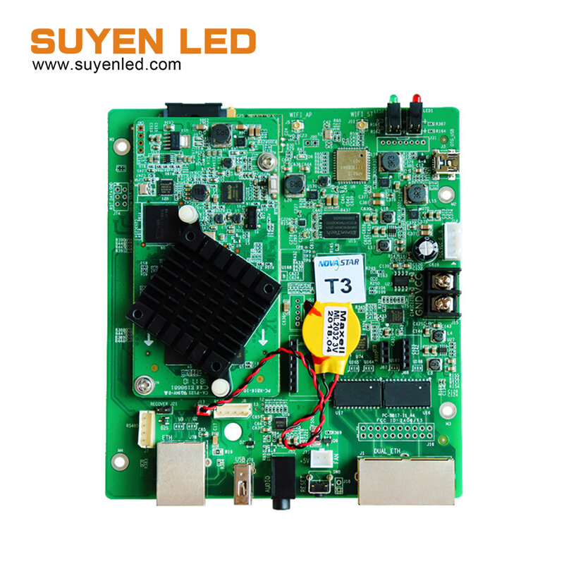 أفضل سعر شاشة LED بطاقة التحكم الثور مشغل وسائط متعددة نوفاستار T3