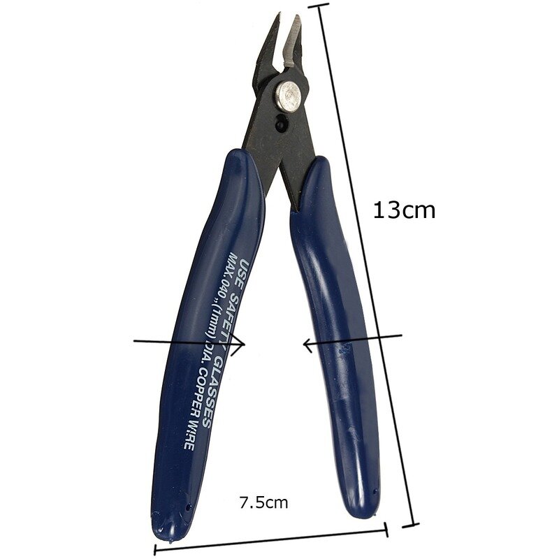 170 Flush Cutter Wire cutterTools Electrical Wire Cable Cutters Cutting Side Snips Flush Stainless Steel Nipper Hand Tools